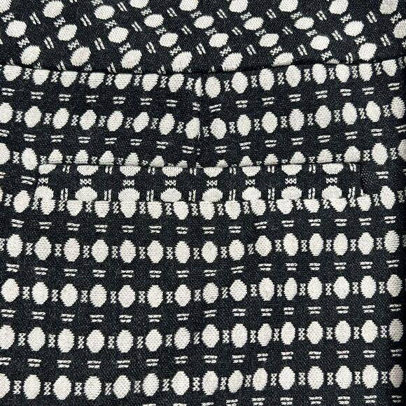 Ann Taylor Loft | NWOT Black/White Lined Skirt - Picture 5 of 5